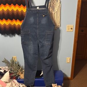 Women's Blue Denim Overalls size 4X. Amazon
